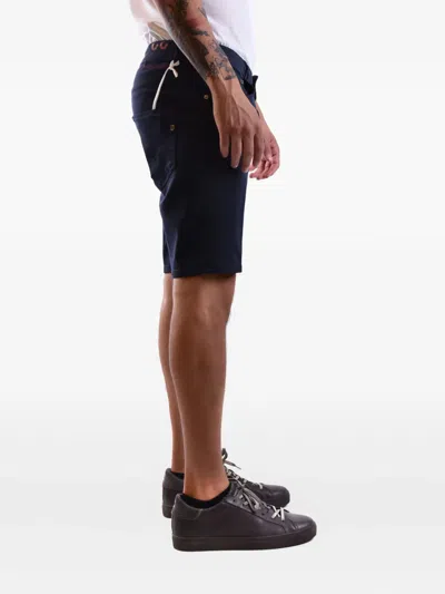 Dondup Brighton Denim Shorts In Blue