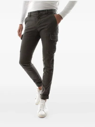 Mason's Chile1 Cargo-pockets Trousers In Gray