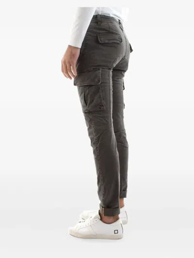Mason's Chile1 Cargo-pockets Trousers In Gray