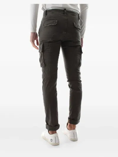 Mason's Chile1 Cargo-pockets Trousers In Gray