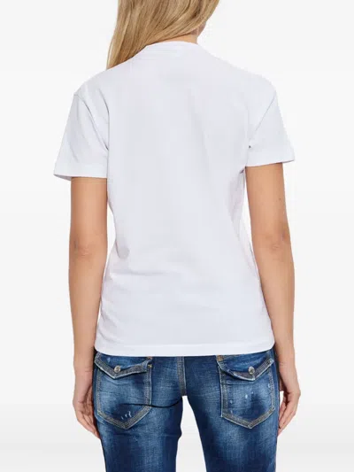 Dsquared2 Graphic-print T-shirt In White