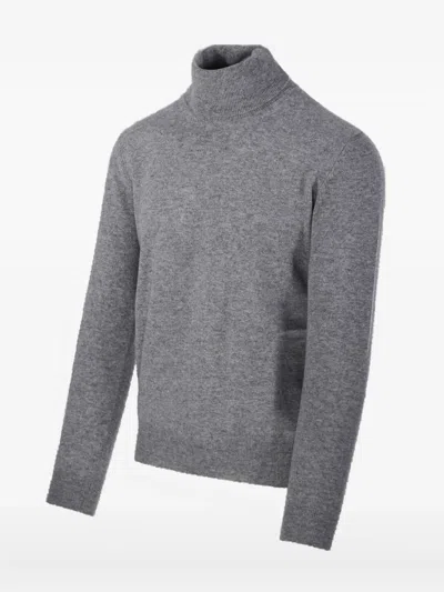 Altea Roll-neck Sweater In Gray