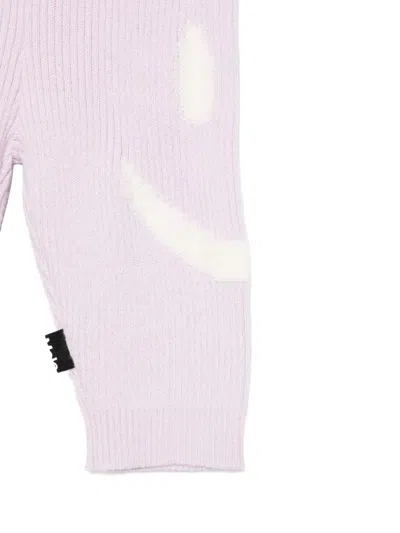 Molo Smile Ribbed Stinus Trousers In Black