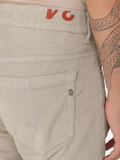 Dondup George Corduroy Trousers In Neutral