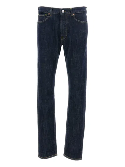 Tela Genova Straight-leg Trousers In Blue