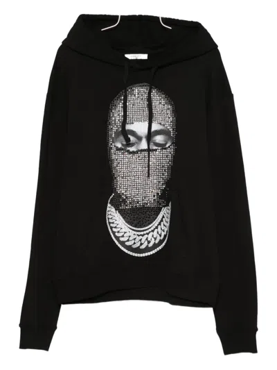 Ih Nom Uh Nit Graphic-print Hoodie In Black