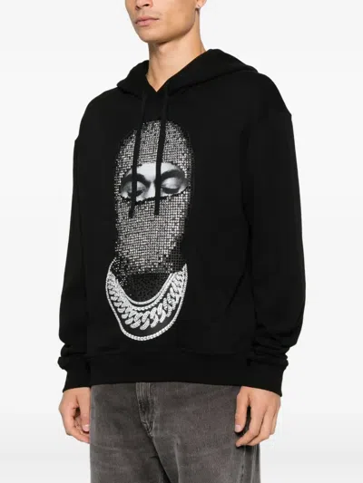 Ih Nom Uh Nit Graphic-print Hoodie In Black