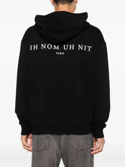 Ih Nom Uh Nit Graphic-print Hoodie In Black