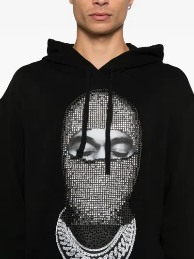 Ih Nom Uh Nit Graphic-print Hoodie In Black