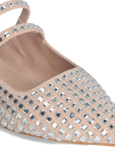 Liu •jo Pointed-toe Mules In Neutral