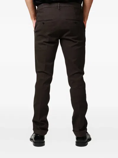 Dondup Gaubert Button Trousers In Brown
