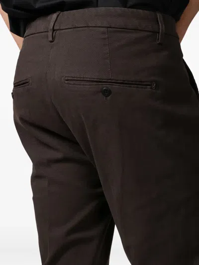 Dondup Gaubert Button Trousers In Brown