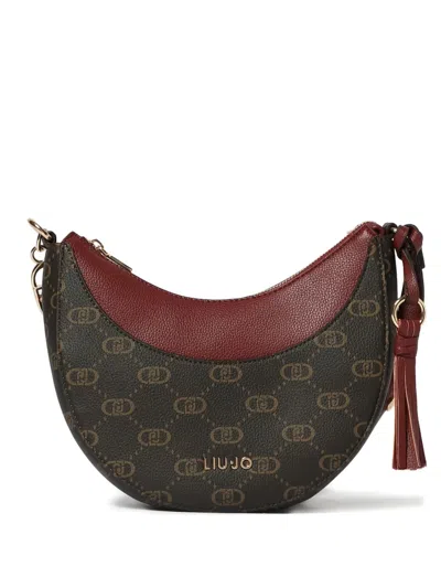 Liu •jo Medium Tassel-charm Shoulder Bag In Multi