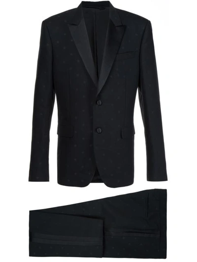 Givenchy Star Print Suit In Black