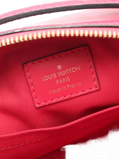 Pre-owned Louis Vuitton 2016 Saintonge Monogram Tassel Shoulder Bag In Brown