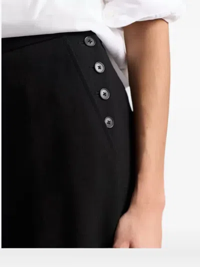 Polo Ralph Lauren Press-crease Trousers In Black