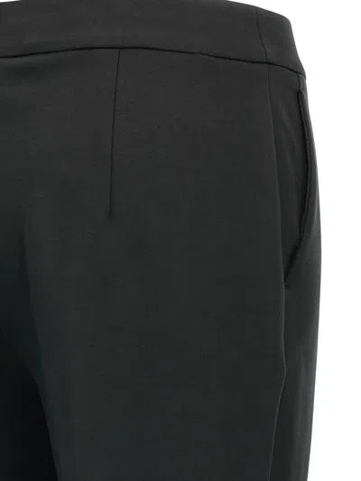 Max Mara Black Pegno Pants In Black