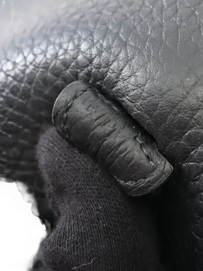 Pre-owned Hermes 2024 Perforated Evelyn Tpm Amazon Shoulder Bag In Black