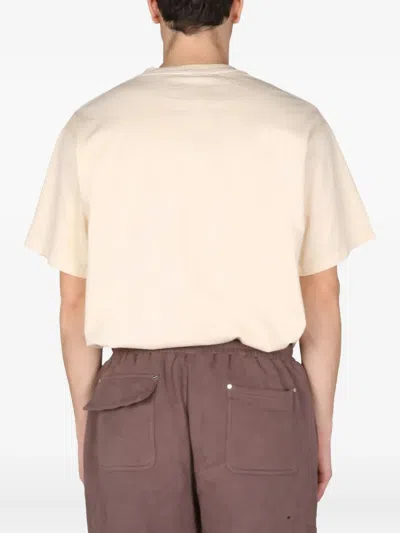 Mouty Logo-print T-shirt In Neutral