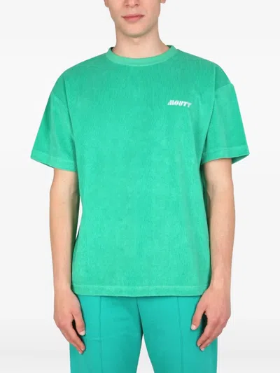 Mouty Logo-print T-shirt In Green