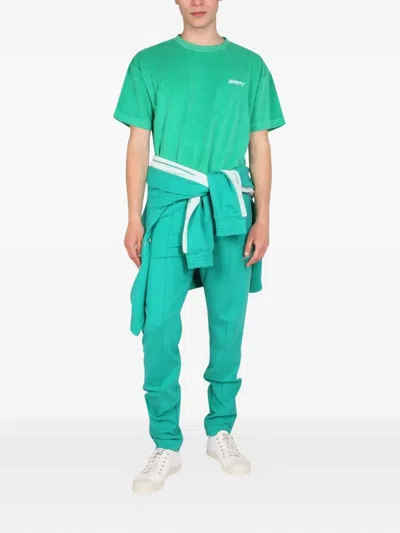 Mouty Logo-print T-shirt In Green
