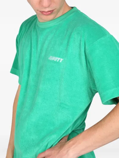 Mouty Logo-print T-shirt In Green
