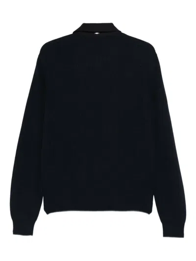 Herno Zip-up Collared Jacket In Black