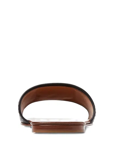 Ralph Lauren Logo-detail Sandals In Black