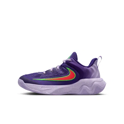Nike Giannis Immortality 4 Big Kids' Basketball Shoes In Purple