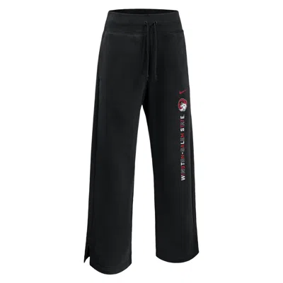 Jordan Women's  College Phoenix Fleece (winston-salem State) Sweatpants In Black