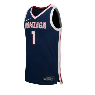 Nike Gonzaga Basketball  Men's College Replica Jersey In Blue