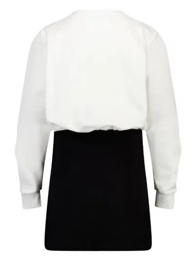 Missoni Zig-zag Long-sleeve Dress In White