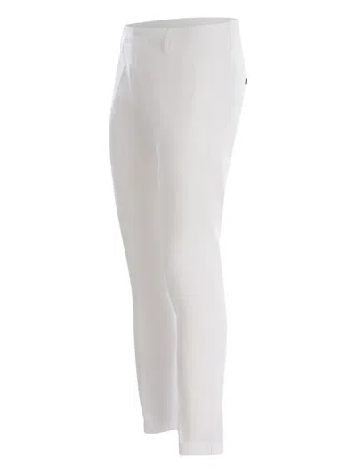 Dondup Gaubert Button-fastening Trousers In White