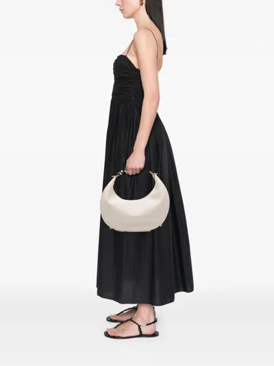 Pre-owned Fendi 2010-2025 Medium Leather Graphy Hobo Bag In White