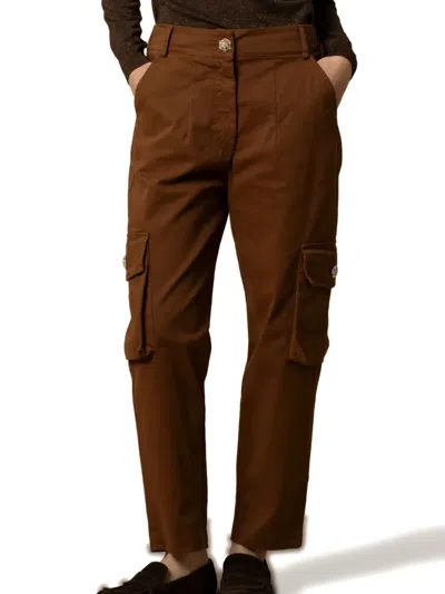 Kocca Altine Cargo Pants In Brown