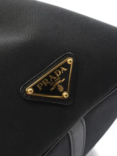 Pre-owned Prada 2010s Mini Boston Tote Bag In Black