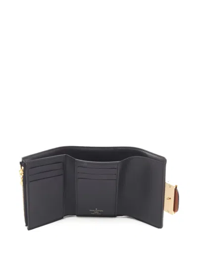 Pre-owned Louis Vuitton 2021 Dauphine Monogram Trifold Wallet In Brown