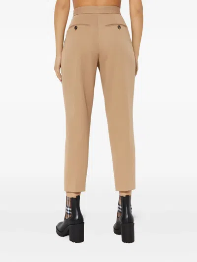 Marni Cropped Tapered Trousers In Neutral