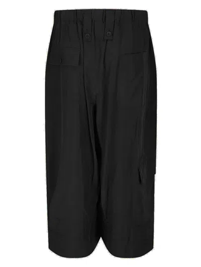 Yohji Yamamoto Pantaloni Flap In Blue