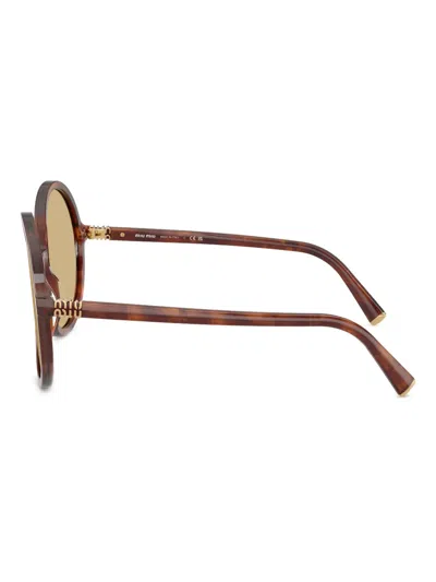 Miu Miu Woman Sunglass Mu B02sf In Multi