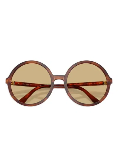 Miu Miu Woman Sunglass Mu B02sf In Multi