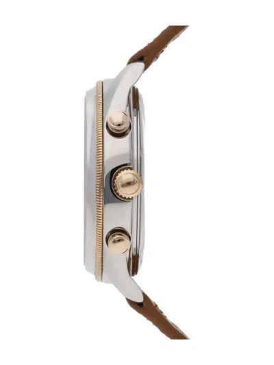 Pre-owned Girard-perregaux Olimpico Chronograph 38mm In White