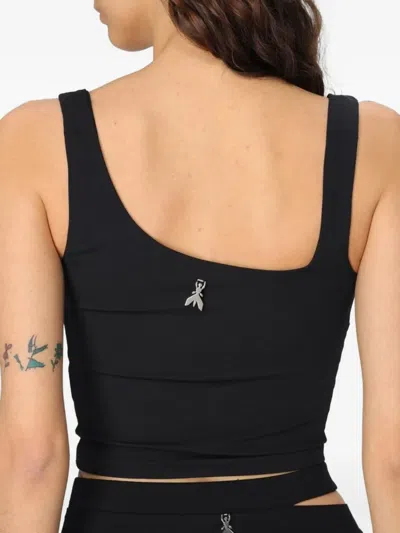 Patrizia Pepe Asymmetric Top In Black