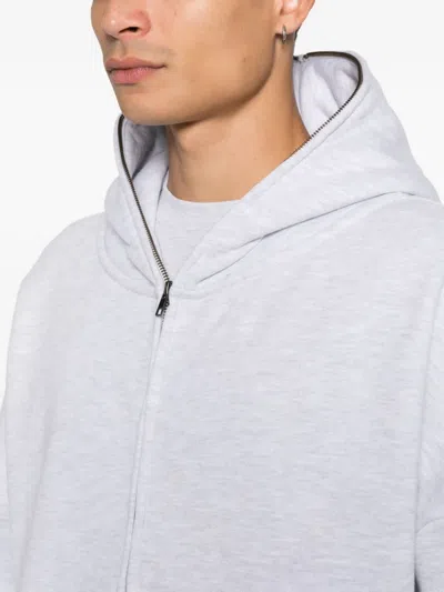 Entire Studios Zip Hooded Hoddie In Gray