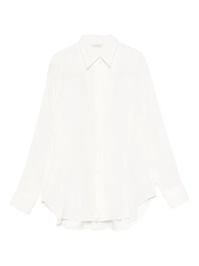 Archivio '67 Silk And Nylon Shirt In White