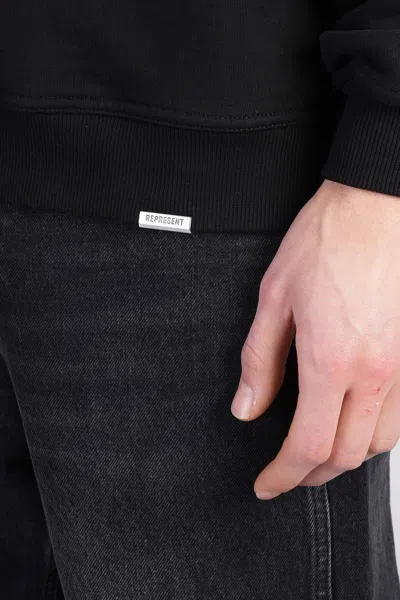 Represent "owners Club Script" Sweatshirt In Black