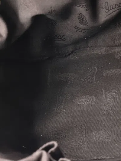 Pre-owned Gucci Twins Ssima Leather Medium Hobo Bag In Neutral