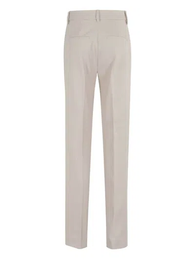 Antonelli Robinia Button-up Trousers In Neutral