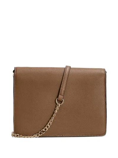Liu •jo Medium Logo-detail Cross Body Bag In Brown