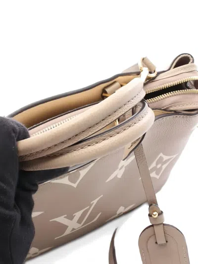 Pre-owned Louis Vuitton Petit Pare Pm Empreinte Monogram Tote Bag In Neutral
